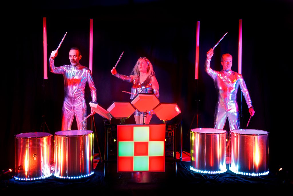 LED Drumming Show