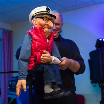 Bauchrednershow aus Thüringen mit einer Puppe als Opa