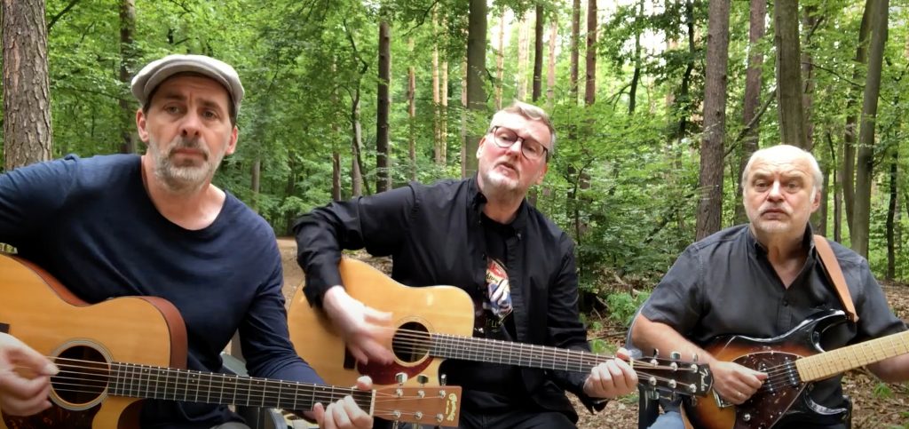 Countryband aus Berlin im Wald